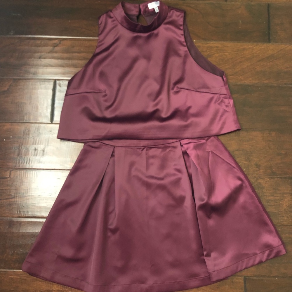 Lulus satin set